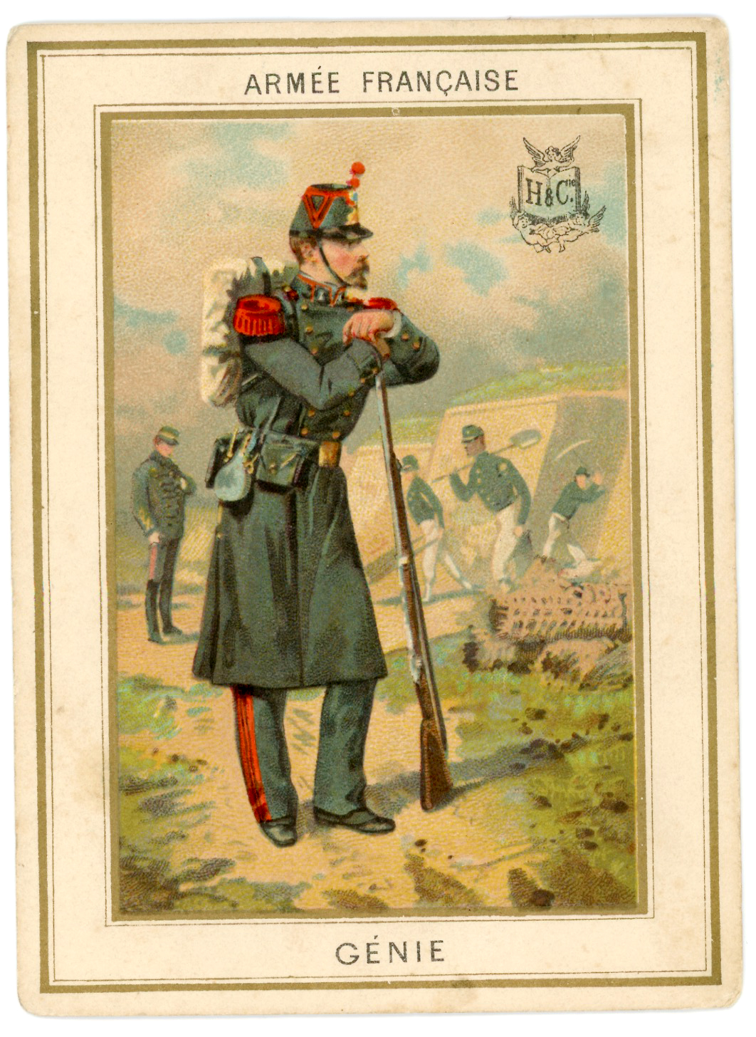 36 chromos imagerie - Armée Française - Uniforme -3ème République - Historique - Soldat - Infanterie - Légion d'honneur