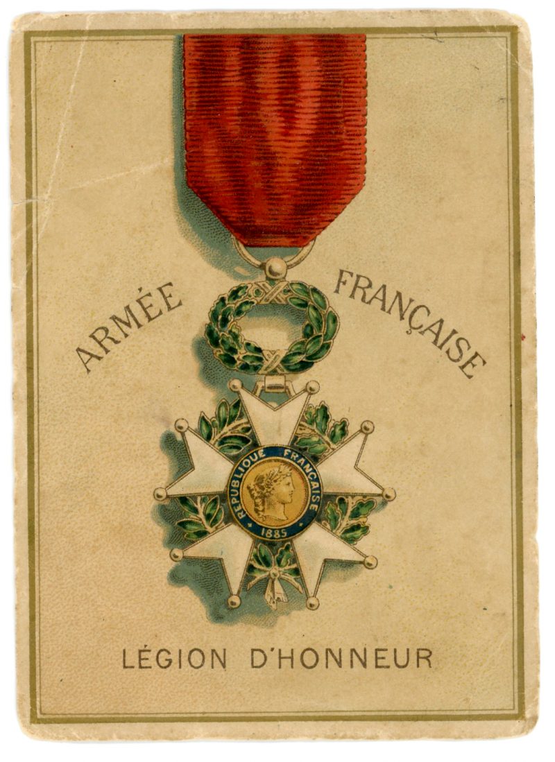 36 chromos imagerie - Armée Française - Uniforme -3ème République - Historique - Soldat - Infanterie - Légion d'honneur