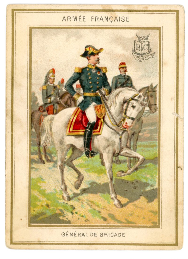 36 chromos imagerie - Armée Française - Uniforme -3ème République - Historique - Soldat - Infanterie - Légion d'honneur