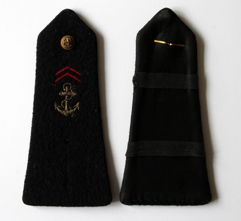 Lot Paire Epaulettes - Armée française - XX - Infanterie de marine - Guerre Algérie - Fourragères - 1952