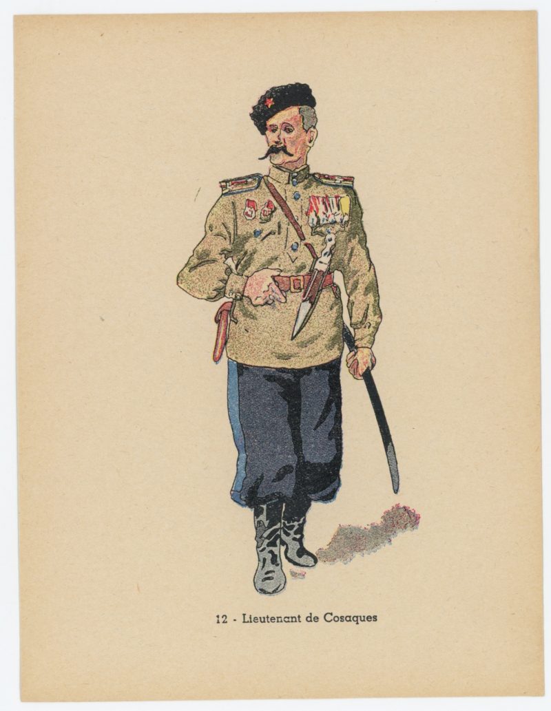 Types et uniformes de l'Armée Rouge - Berlin - 1945 - Editons du Panache - 1946 Illustrations par Knötel DJ - Uniforme - Seconde Guerre Mondiale - Reich