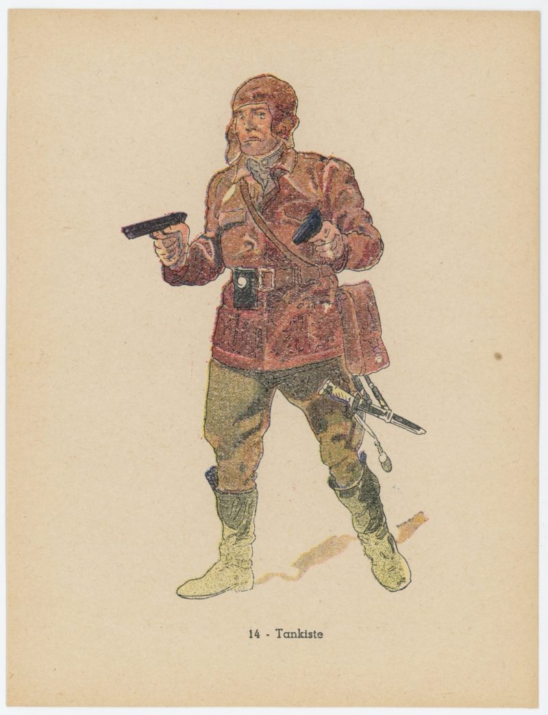 Types et uniformes de l'Armée Rouge - Berlin - 1945 - Editons du Panache - 1946 Illustrations par Knötel DJ - Uniforme - Seconde Guerre Mondiale - Reich