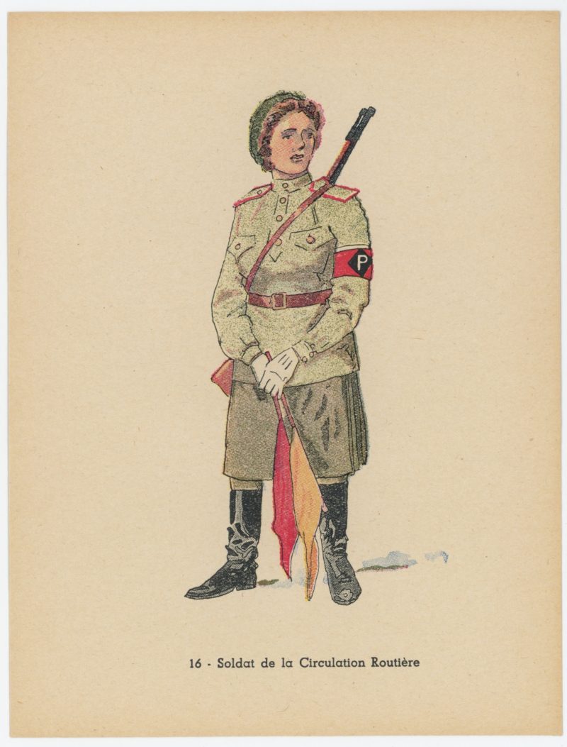 Types et uniformes de l'Armée Rouge - Berlin - 1945 - Editons du Panache - 1946 Illustrations par Knötel DJ - Uniforme - Seconde Guerre Mondiale - Reich