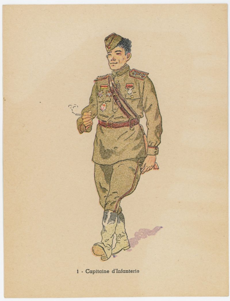 Types et uniformes de l'Armée Rouge - Berlin - 1945 - Editons du Panache - 1946 Illustrations par Knötel DJ - Uniforme - Seconde Guerre Mondiale - Reich