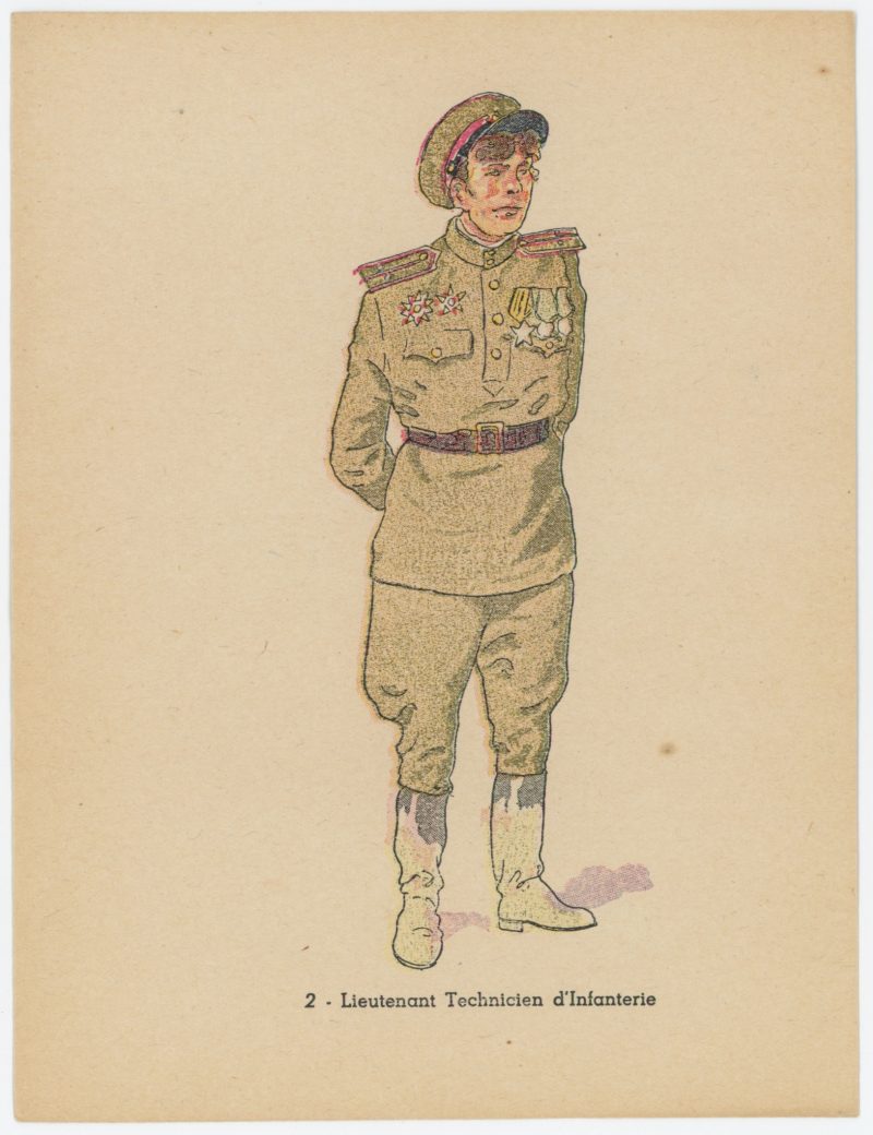 Types et uniformes de l'Armée Rouge - Berlin - 1945 - Editons du Panache - 1946 Illustrations par Knötel DJ - Uniforme - Seconde Guerre Mondiale - Reich