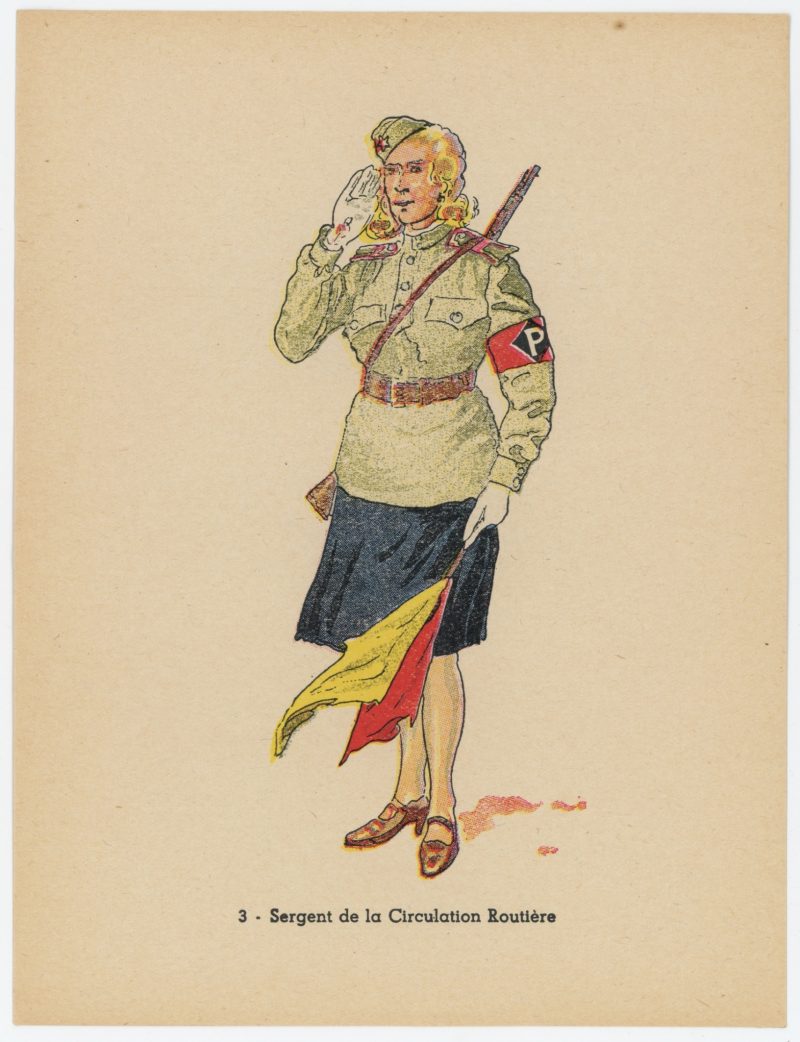 Types et uniformes de l'Armée Rouge - Berlin - 1945 - Editons du Panache - 1946 Illustrations par Knötel DJ - Uniforme - Seconde Guerre Mondiale - Reich