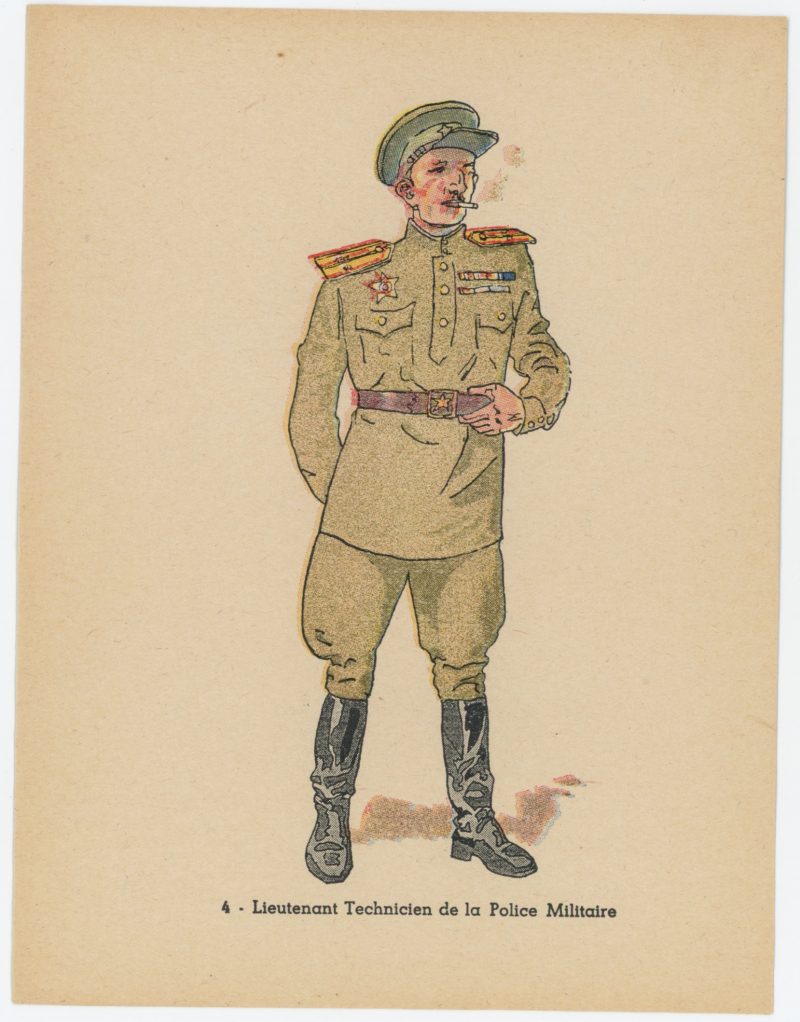 Types et uniformes de l'Armée Rouge - Berlin - 1945 - Editons du Panache - 1946 Illustrations par Knötel DJ - Uniforme - Seconde Guerre Mondiale - Reich