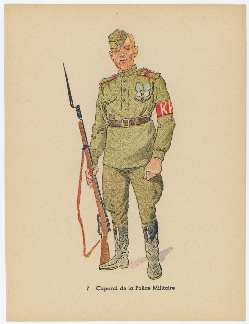 Types et uniformes de l'Armée Rouge - Berlin - 1945 - Editons du Panache - 1946 Illustrations par Knötel DJ - Uniforme - Seconde Guerre Mondiale - Reich