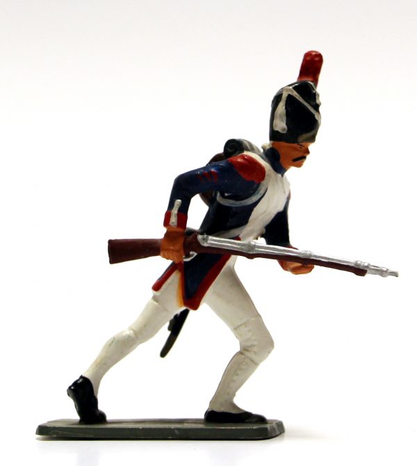 Figurine Starlux 1970 Grognard 1er Empire Garde Impériale Plastique