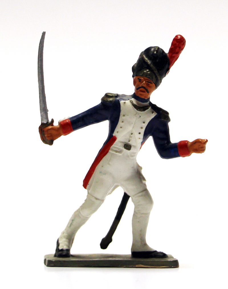 Figurine Starlux 1970 Grognard 1er Empire Garde Impériale Plastique