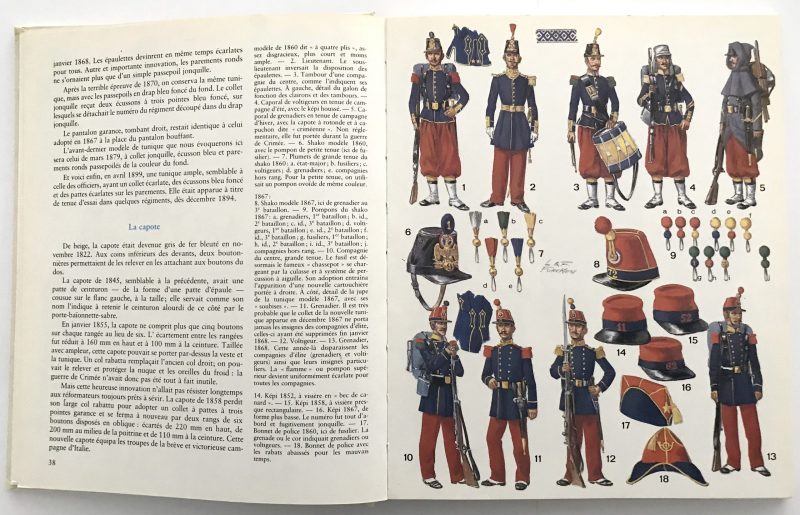 L'uniforme et les armes des soldats du XIX siècle - Liliane et Fred Funcken - T1 seul - Second Empire - Napoléon III - 3ème République