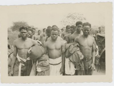 1 Photo Snapshot - Campagne de France - 1940 - Prisonniers - Troupes Afrique - Wehrmacht - Sénégalais - Sedan - Dunkerque