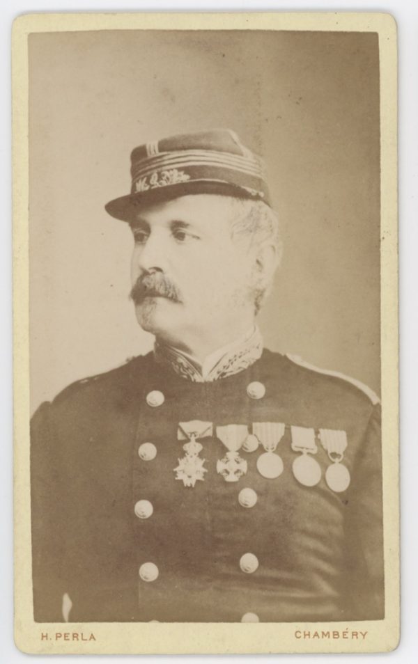 CDV - Ancienne Photographie - Portrait Officier Colonel - Médecin - Légion d'Honneur - Second Empire / 3ème République - Napoleon III
