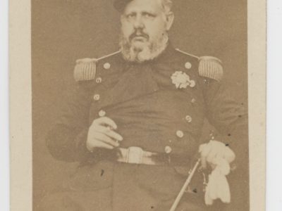 CDV - Ancienne Photographie - Portrait Officier Infanterie - Naples - Second Empire - Napoleon III - A définir