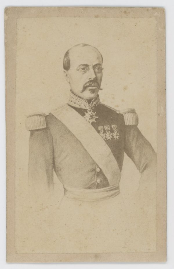 CDV - Ancienne Photographie - Portrait - Louis Léon César Faidherbe - Officier - 1870/1871 - Guerre 1870 - Napoleon III