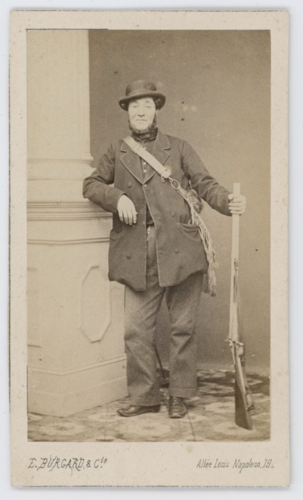 CDV - Ancienne Photographie - Second Empire - Napoléon III - Chasseur - Musette - Vénerie