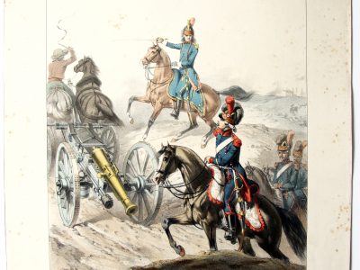 1792 - Artillerie Légère - Uniformes 1792 - Planche 26 - Alfred de Marbot