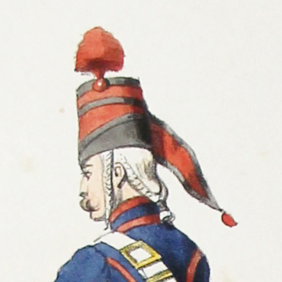 1796 - Artillerie Légère - Uniformes 1796 - Planche 26 - Alfred de Marbot
