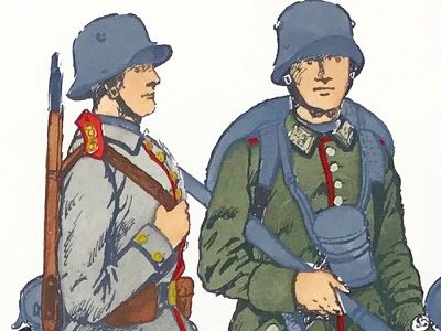 Planche 124 - Heer Und Tradition - Hans Bauer - Uniforme - Deutsches Reich - 1918 - Sturmbataillone - Die Historische Uniformierung - 1968