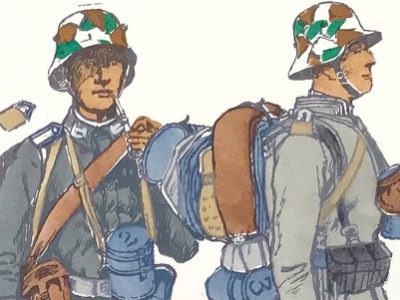 Planche 125 - Heer Und Tradition - Hans Bauer - Uniforme - Deutsches Reich - 1918 - Kavallerie Schutzen - Die Historische Uniformierung - 1968 (Copie)