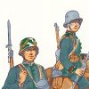 Planche 125 - Heer Und Tradition - Hans Bauer - Uniforme - Deutsches Reich - 1918 - Kavallerie Schutzen - Die Historische Uniformierung - 1968 (Copie)