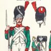 Planche 128 - Heer Und Tradition - Hans Bauer - Uniforme - Die Historische Uniformierung - Königreich Italien - 1812 - Garde Italienne - 1967