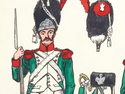 Planche 128 - Heer Und Tradition - Hans Bauer - Uniforme - Die Historische Uniformierung - Königreich Italien - 1812 - Garde Italienne - 1967