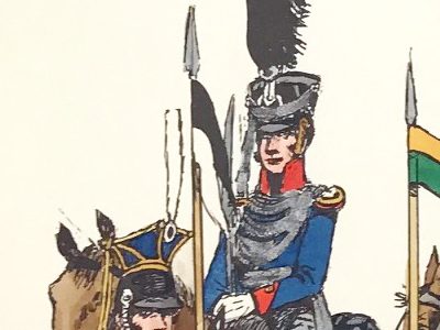 Planche 134 - Heer Und Tradition - Hans Bauer - Uniforme - Preussen Ulanen - 1808-1814 - Kavallerie - Die Historische Uniformierung - 1967