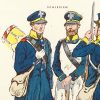 Planche 112- Heer Und Tradition - Hans Bauer - Uniforme - Preussen Landwehr Infanterie - 1813-1814 - Die Historische Uniformierung - 1967