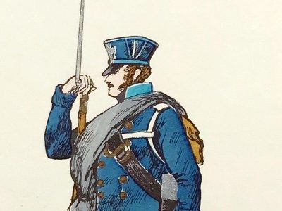 Planche 113- Heer Und Tradition - Hans Bauer - Uniforme - Preussen Landwehr Infanterie - 1813-1814 - Die Historische Uniformierung - 1967