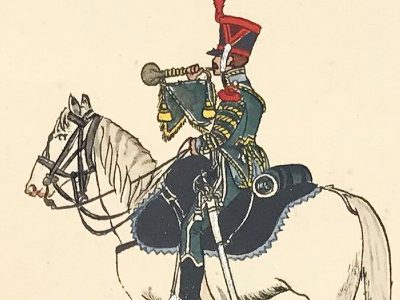 Planche 58 - Heer Und Tradition - Hans Bauer - Uniforme - Napoleon 1er Kavallerie - 1812 -1813 - Die Historische Uniformierung