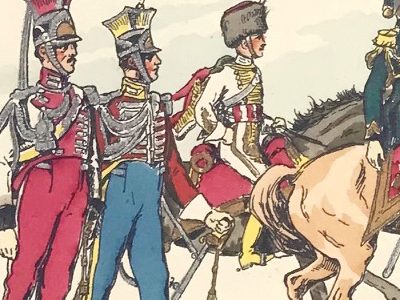 Planche 74 - Heer Und Tradition - Hans Bauer - Uniforme - Joachim Murat - Neapolitanische Kavallerie - 1812- 1815 - Die Historische Uniformierung