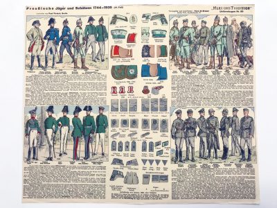 Planche 69 - Heer Und Tradition - Hans Bauer - Uniforme - Preußische Jäger und Schützen - 1744 - 1935 - Die Historische Uniformierung