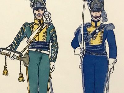 Planche 68 - Heer Und Tradition - Hans Bauer - Uniforme - Napoleon 1er Kavallerie - 1812 -1813 - Die Historische Uniformierung