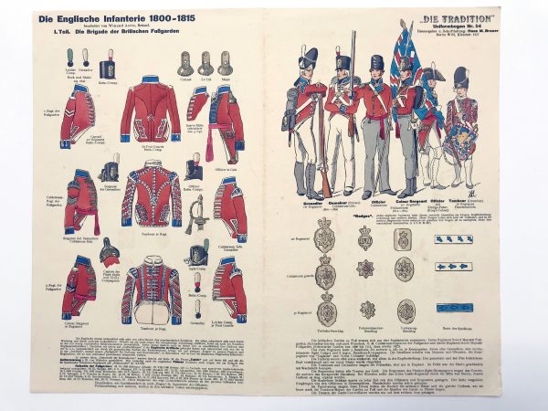 Planche 54 - Heer Und Tradition - Hans Bauer - Uniforme - Englische Infanterie - 1800 -1815 - Die Historische Uniformierung