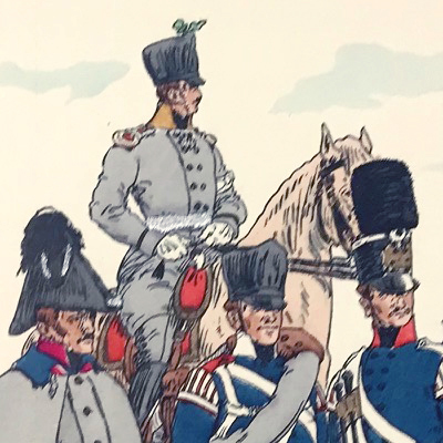 Planche 40- Heer Und Tradition - Hans Bauer - Uniforme - Preussischen Infanterie - 1808-1814 - Die Historische Uniformierung