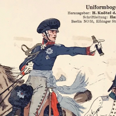 Planche 22 - Heer Und Tradition - Hans Bauer - Uniforme -Generalität und Generalstab - 1808 -1815 - Die Historische Uniformierung (Copie)