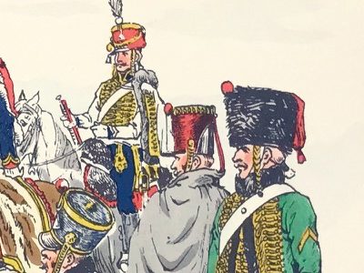 Planche 58 - Heer Und Tradition - Hans Bauer - Uniforme - Napoleon 1er Husaren - 1796 -1815 - Die Historische Uniformierung