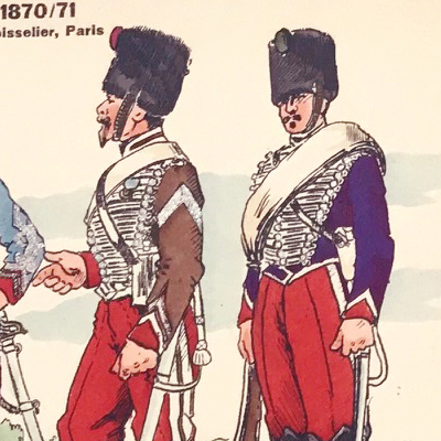 Planche 89 - Heer Und Tradition - Hans Bauer - Uniforme - Napoleon III Husaren - 1852 - 1870 - Die Historische Uniformierung