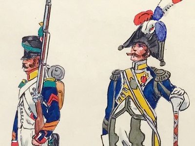 Planche 24 - Heer Und Tradition - Hans Bauer - Uniforme - Infanterie Française Napoleon 1er - 1804 -1812 - Die Historische Uniformierung