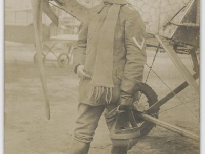 Carte Ancienne Photographie - Guerre 14/18 - Armée Allemande - Pilote - Guerre Aerienne - Alsacien