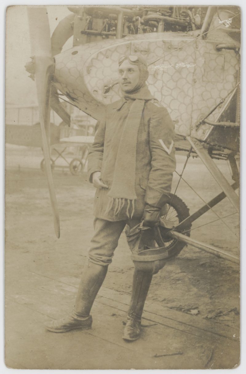 Carte Ancienne Photographie - Guerre 14/18 - Armée Allemande - Pilote - Guerre Aerienne - Alsacien