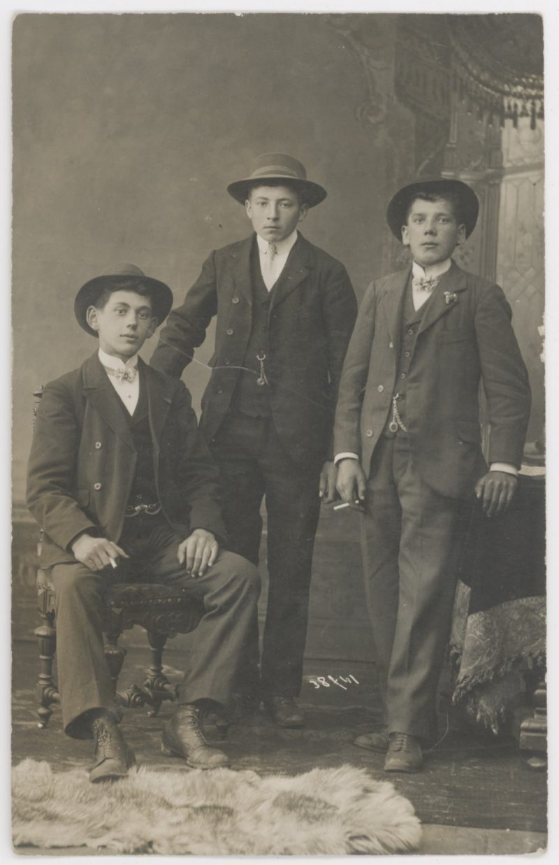 5 Cartes Anciennes Photographie - Guerre 14/18 - Armée Allemande - Artilleur - Alsacien - Conscription - Front Est