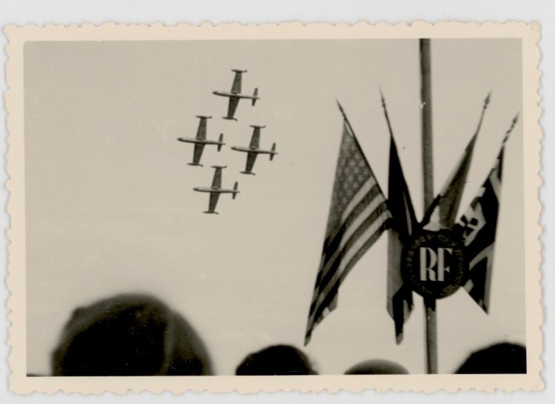 44 snapshot - French Air Show 1952 by an Aircraft Lover's. - Aviation - Air Show - Meeting Aérien 1956 - Alsace Entzheim