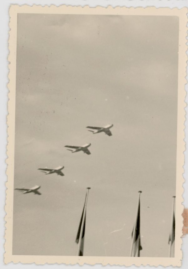 44 snapshot - French Air Show 1952 by an Aircraft Lover's. - Aviation - Air Show - Meeting Aérien 1956 - Alsace Entzheim