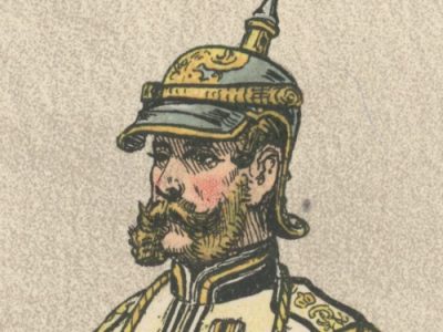 2 Planches Gravure - Illustration Richard Knötel - Cavalerie - Cuirassier Prussien - Kuirassier 1867 - Uniforme - Cuirassier