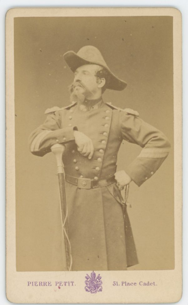 CDV Second Empire - Ancienne Photographie - Acteur Théâtre - Caporal Tambour - Napoléon III - Uniforme