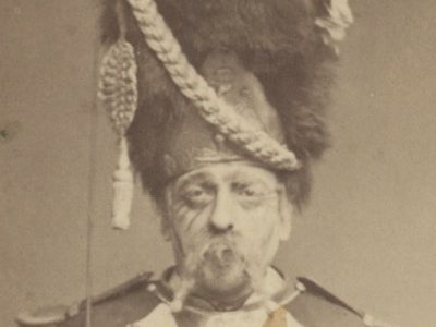 CDV Second Empire - Ancienne Photographie - Acteur Théâtre - Grognard - Garde Impériale - Napoléon 1er - Uniforme