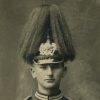 Ancienne Photographie - Grande CDV - Soldat Portrait - Service Militaire - Uniforme - Artillerie Garde - Prusse - Casque - Dienstzeit - Hanau