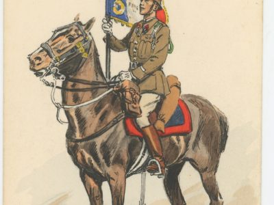 Carte Postale Illustrée - Maurice Toussaint - Edition Militaire Illustrées - Cuirassiers - 1940